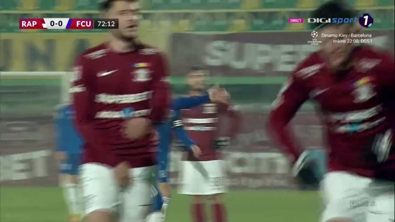 S-a lăsat cu scandal la Rapid - FCU Craiova! Săpunaru și-a ieșit din minți și a început să înjure! Mititelu jr., implicat și el_1