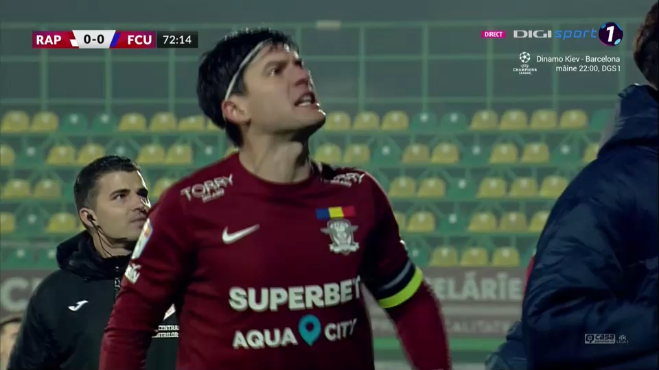 S-a lăsat cu scandal la Rapid - FCU Craiova! Săpunaru și-a ieșit din minți și a început să înjure! Mititelu jr., implicat și el_4