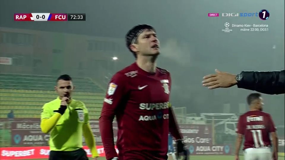 S-a lăsat cu scandal la Rapid - FCU Craiova! Săpunaru și-a ieșit din minți și a început să înjure! Mititelu jr., implicat și el_11