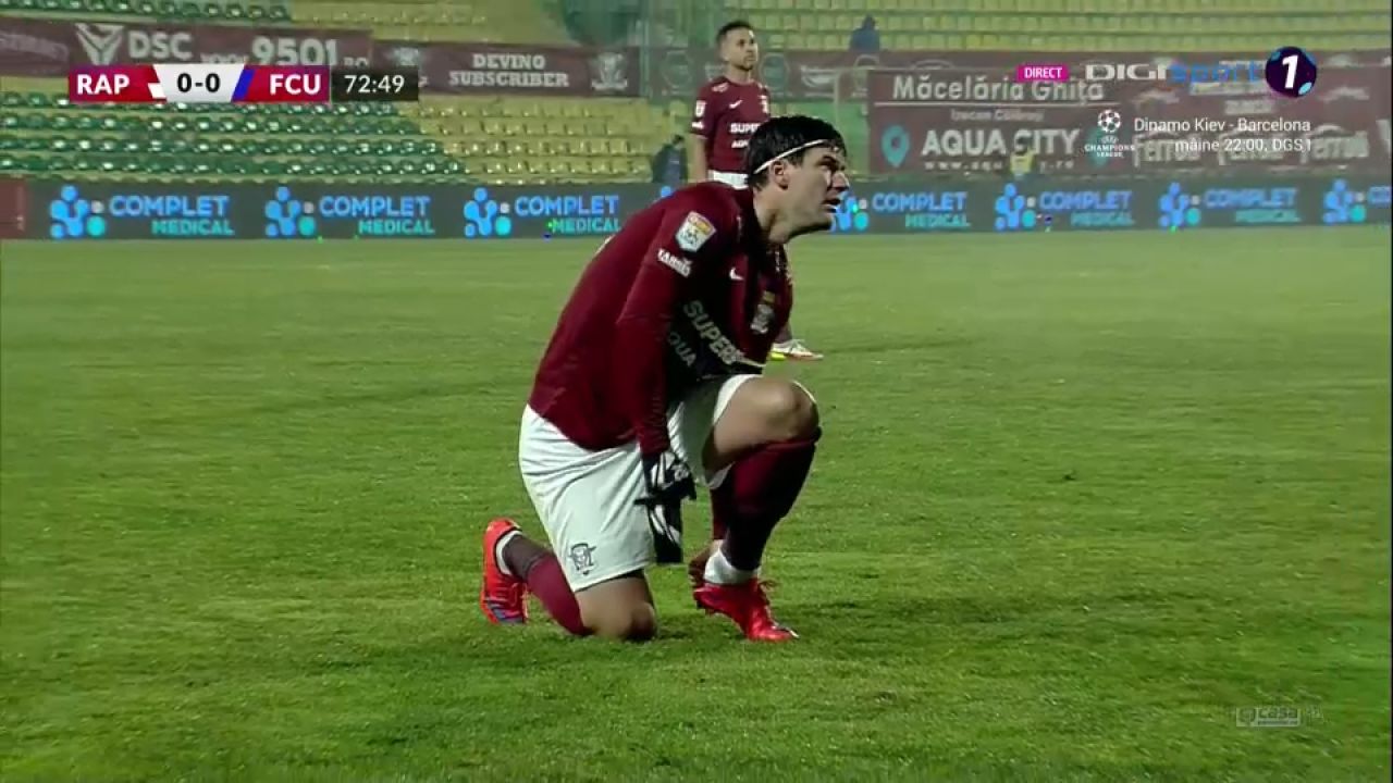 S-a lăsat cu scandal la Rapid - FCU Craiova! Săpunaru și-a ieșit din minți și a început să înjure! Mititelu jr., implicat și el_15