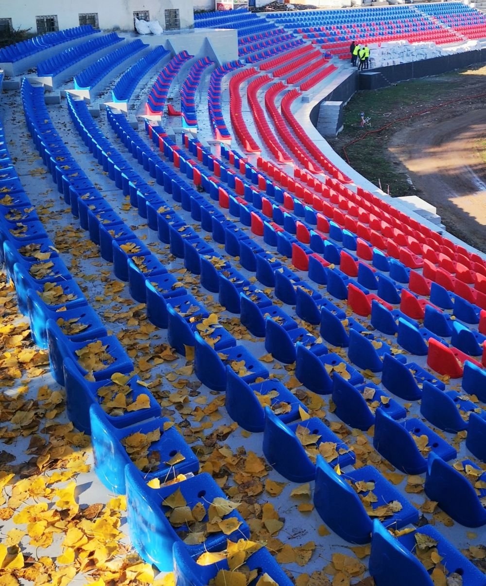 Noul stadion al Chindiei prinde contur! Primele imagini de la Târgoviște