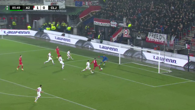 AZ Alkmaar - CFR Cluj 2-0 | CFR, doar un punct în Conference League! Campioana rămâne fără victorie și e obligată să câștige următoarele două meciuri_5