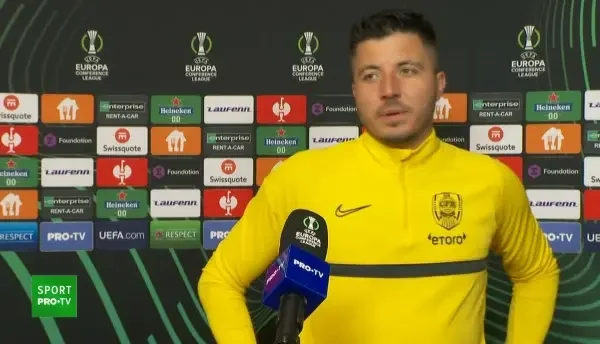 „Nu vreau să spun prostii!” Reacția lui Bălgrădean după înfrângerea cu AZ Alkmaar