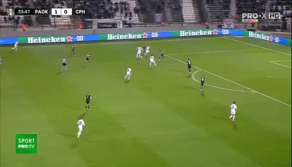 Ankersen marchează pentru Copenhaga.