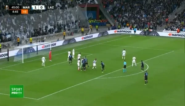 Felipe Anderson restabilește egalitatea.