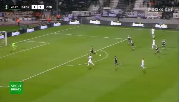 2-1 pentru Copenhaga împotriva lui Paok.