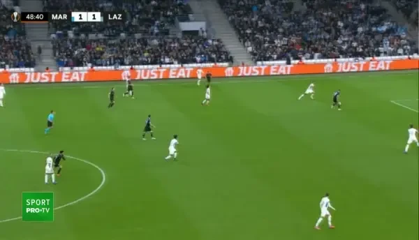 Immobile face 2-1 pentru Lazio cu Marseille.