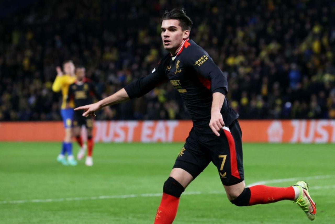 Steven Gerrard, încântat de evoluția lui Ianis Hagi. Românul a marcat golul egalizator în meciul din Europa League _2