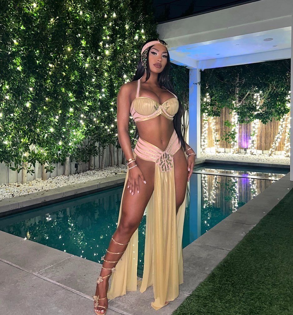 Floyd Mayweather are cu ce să se mândrească. Cum arată iubita celebrului boxer: formele sunt punctul ei forte _18
