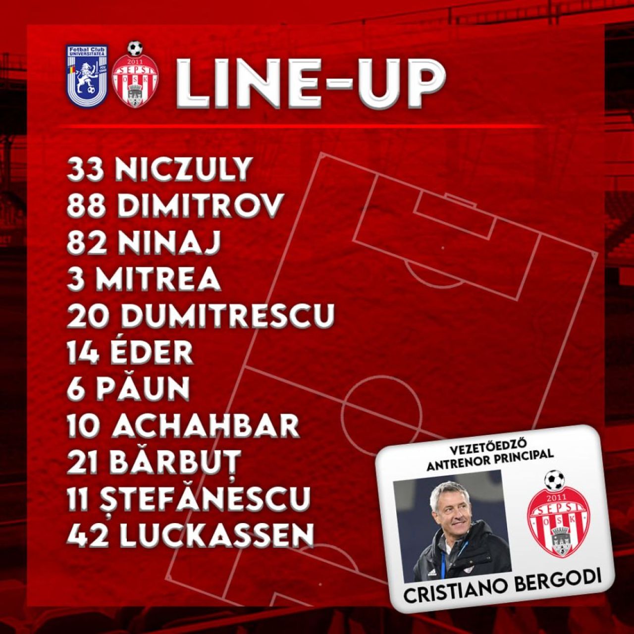 FCU Craiova - Sepsi 1-1 | Oltenii nu reușesc să se impună pe teren propriu! Cele două echipe sunt la egalitate în clasament _3