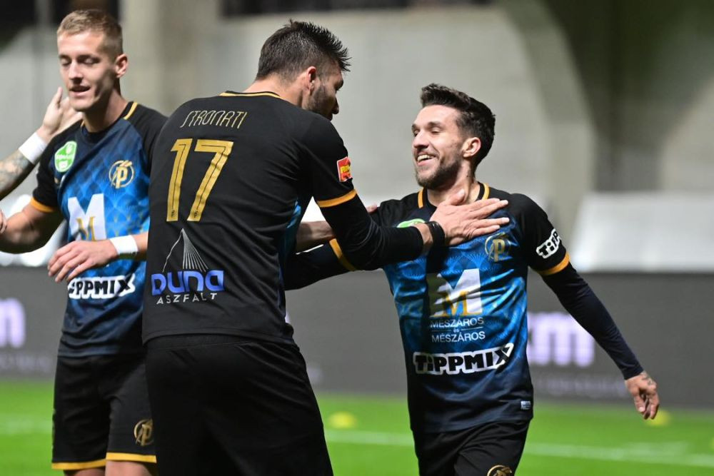 Alex Băluță, on fire ! Atacantul a reușit o dublă pentru Akademia Puskas