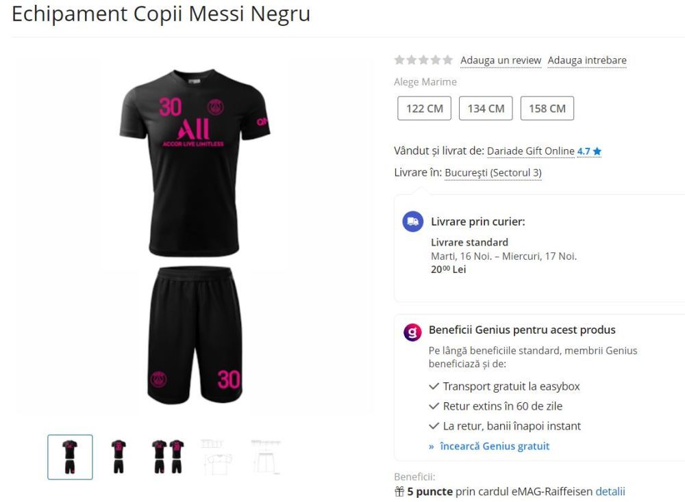 BLACK FRIDAY 2021 | Îmbracă-ți campionul! Pe eMAG ai reduceri la îmbrăcămintea sport pentru copii_1