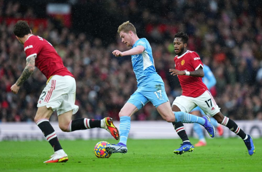 Încă o umilință pentru United?! De Bruyne a dezvăluit gestul incredibil făcut de Guardiola înainte de derby: „Am oprit totul după 10 minute!”_5