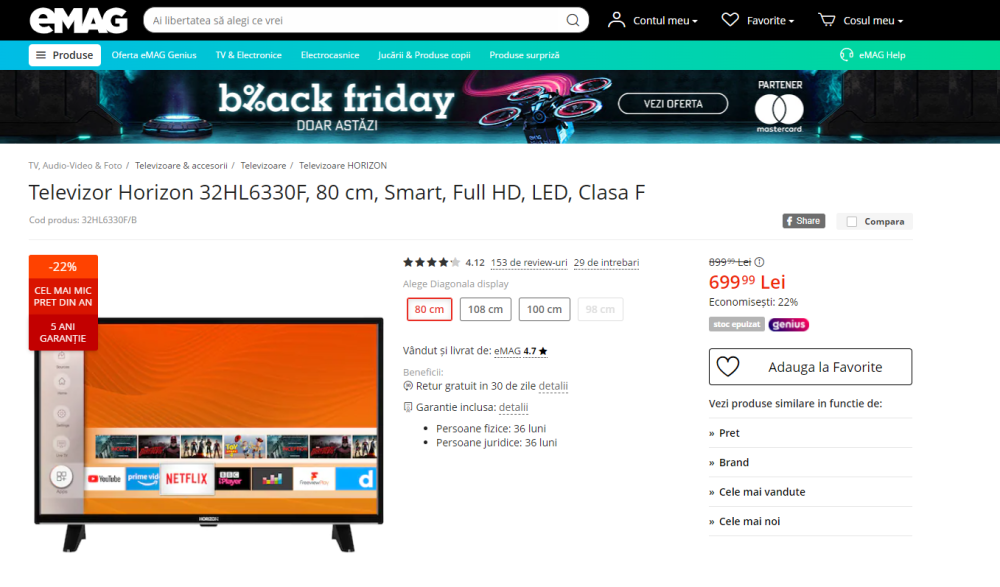 BLACK FRIDAY 2021 I Superoferte cu supertelevizoare! Reducerile sunt impresionante_3