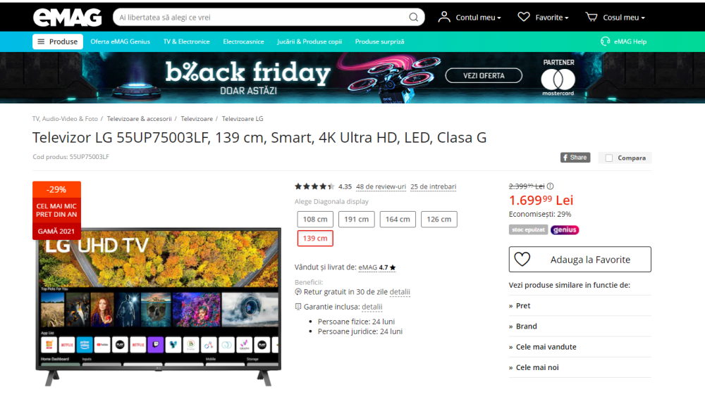 BLACK FRIDAY 2021 I Superoferte cu supertelevizoare! Reducerile sunt impresionante_4