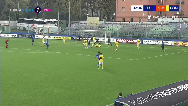 Italia U20 - România U20 7 - 0 | Bogdan Lobonț și elevii săi, umiliți la Sassuolo_5