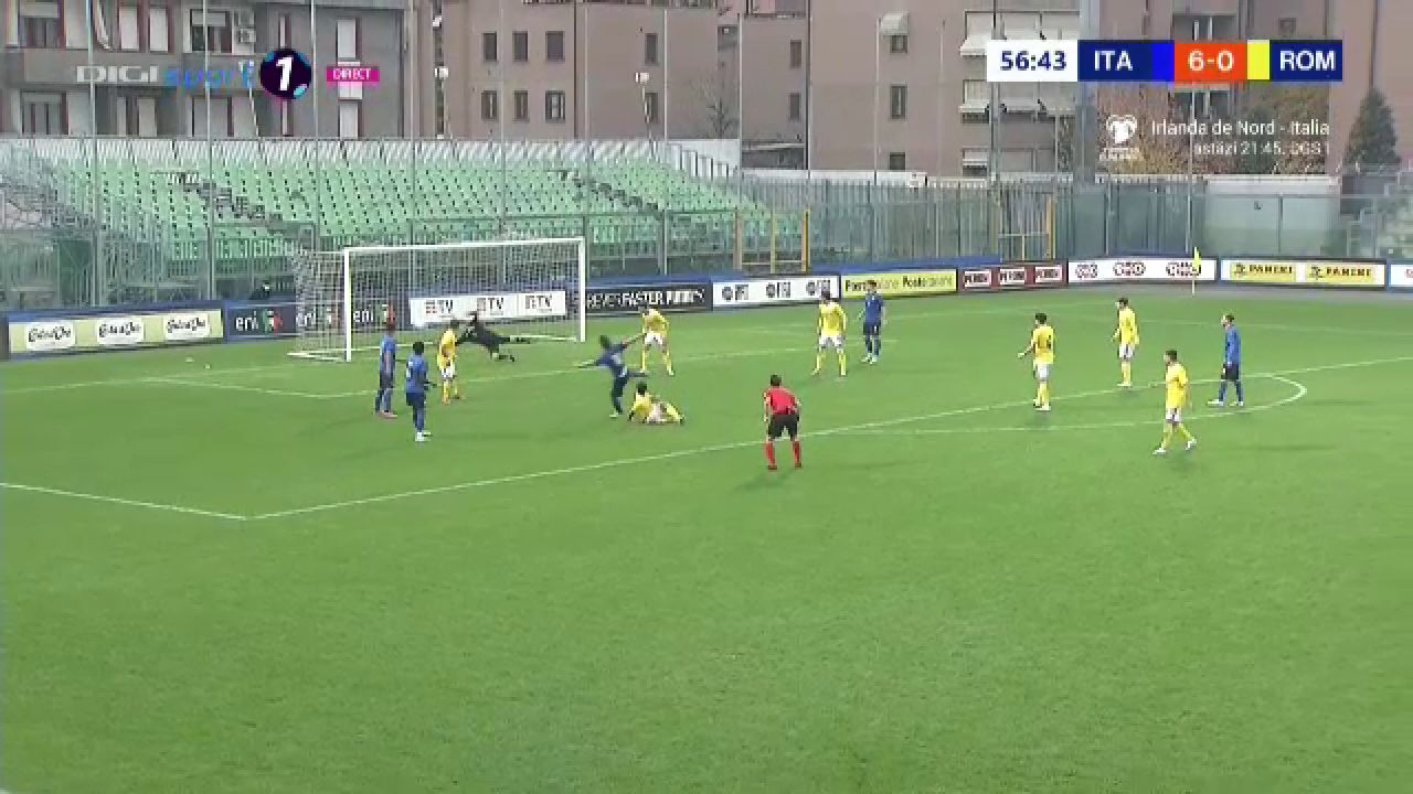 Italia U20 - România U20 7 - 0 | Bogdan Lobonț și elevii săi, umiliți la Sassuolo_8