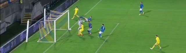 România U21, învinsă de Italia U21! Un fundaș central al italienilor a reușit un hattrick, dar și un autogol_7