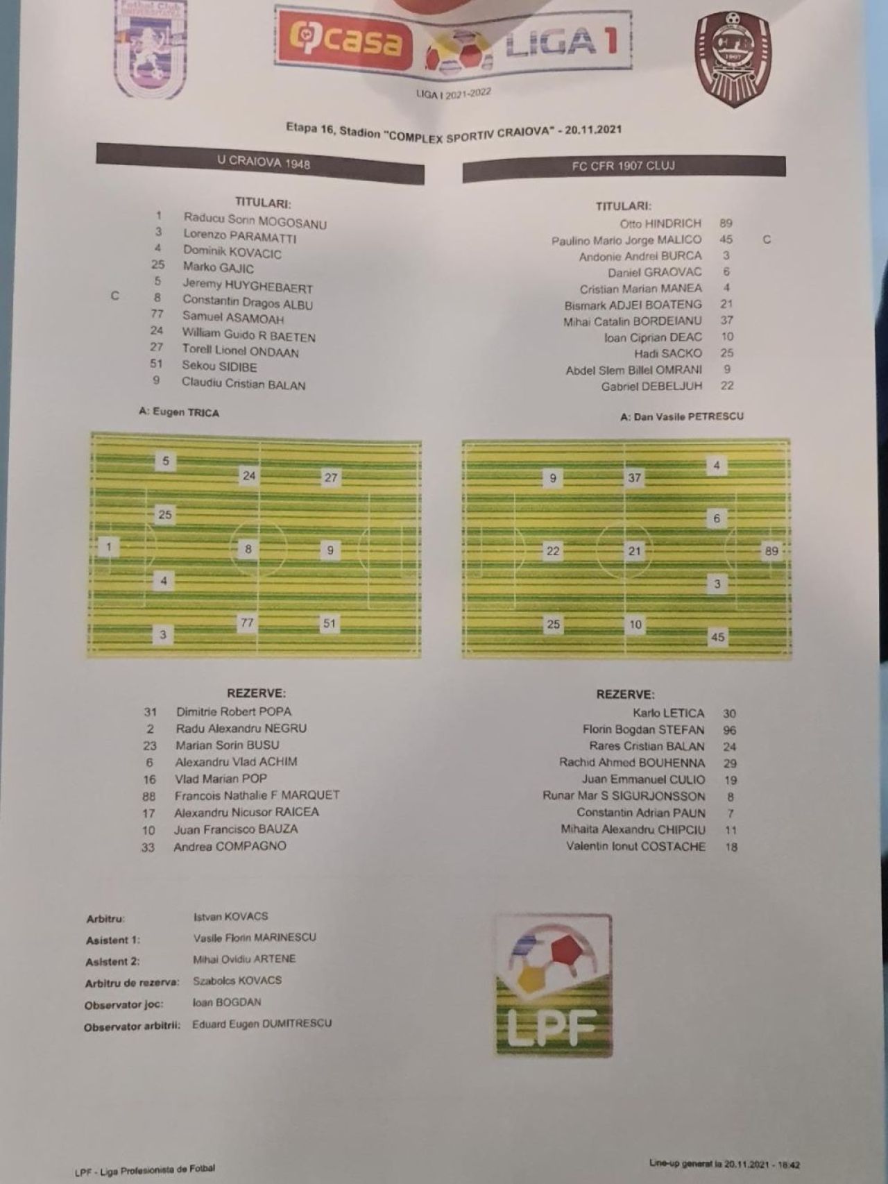 FCU Craiova - CFR Cluj 0-2! Sigurjonsson și Deac i-au adus victoria campioanei României_3