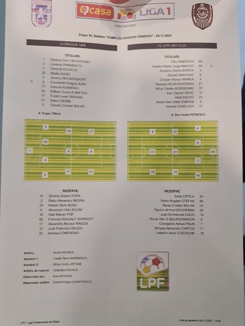 FCU Craiova - CFR Cluj 0-2! Sigurjonsson și Deac i-au adus victoria campioanei României_3