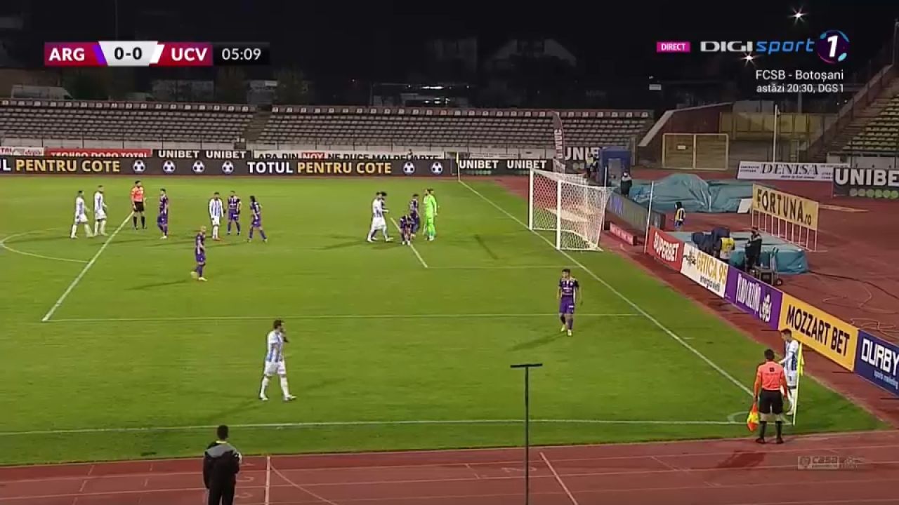 FC Argeș - Universitatea Craiova 3-2. Victorie mare pentru piteșteni la finele unui meci cu multe evenimente _5