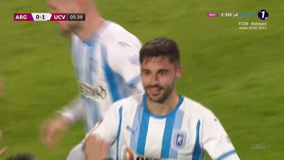 FC Argeș - Universitatea Craiova 3-2. Victorie mare pentru piteșteni la finele unui meci cu multe evenimente _6