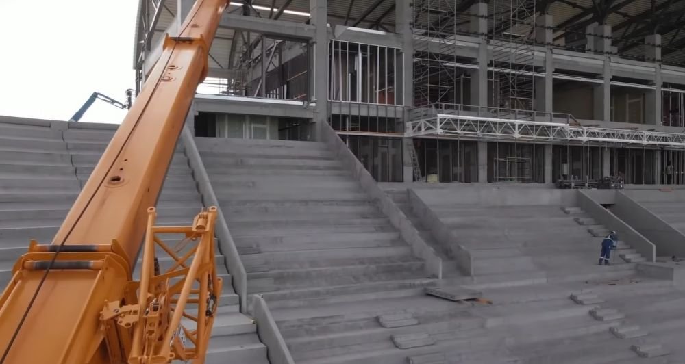 Imagini spectaculoase de la Sibiu! Renovarea stadionului se apropie de final_9