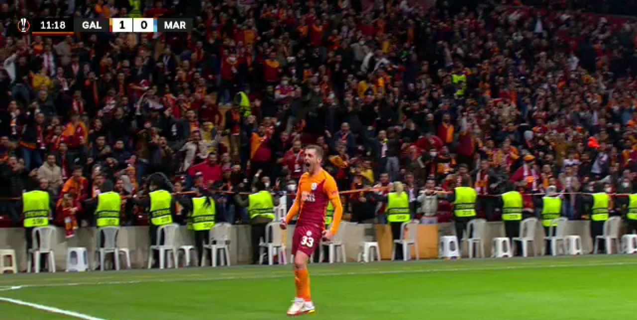 Alexandru Cicâldău face toți banii! Repriză de vis pentru mijlocașul Galatei în ciocnirea cu Marseille_3