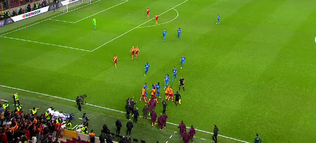 Cic&acirc;ldău, prins &icirc;n mijlocul unul conflict &icirc;n Galatasaray - Marseille! Mijlocașul rom&acirc;n, taxat de arbitru