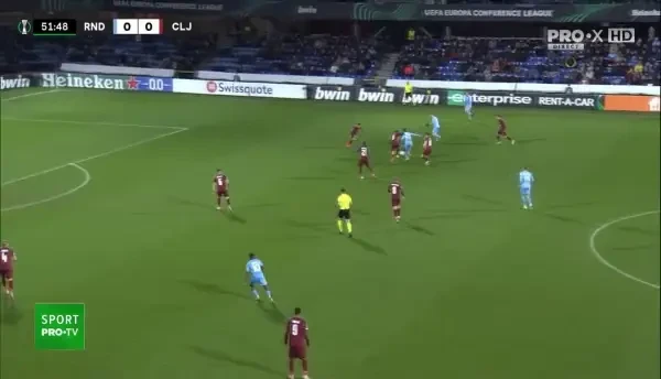 Egho se descotorosește de apărătorii CFR-ului, &icirc;nsă Tibbling ratează singur cu Bălgrădean.