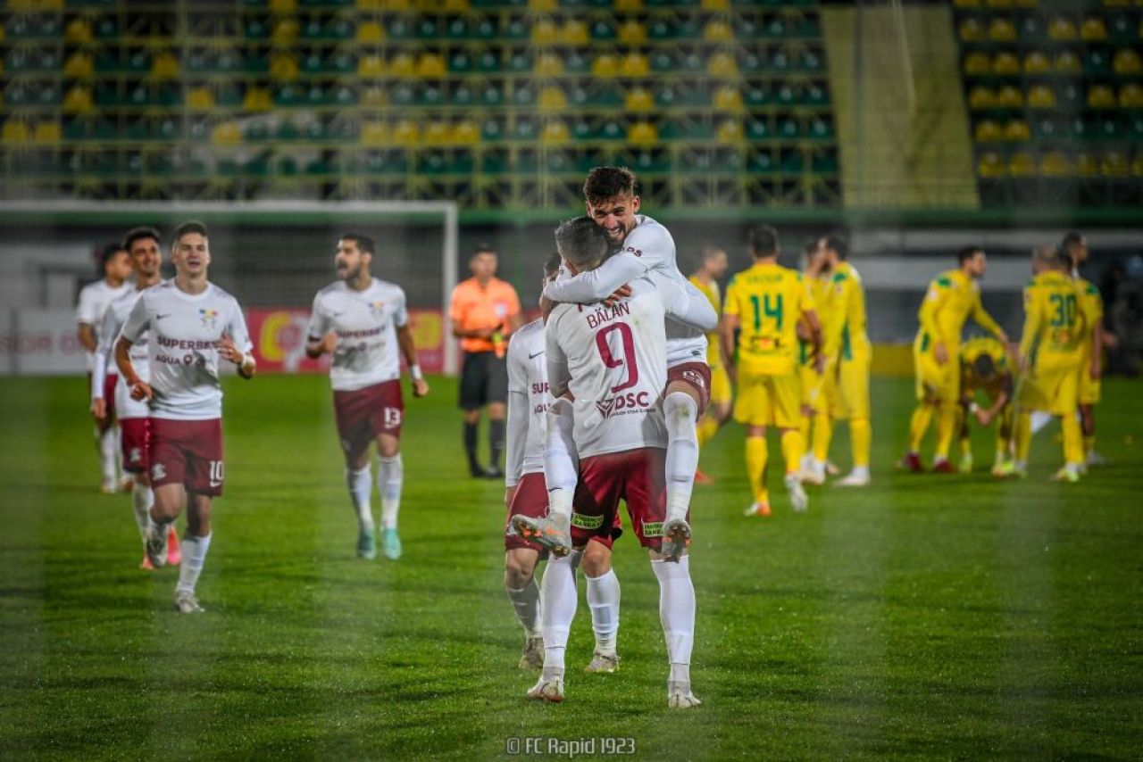 Rapid - CS Mioveni 1-1 | Conduși cu 1-0, giuleștenii au salvat un punct și au urcat pe patru în clasament_1