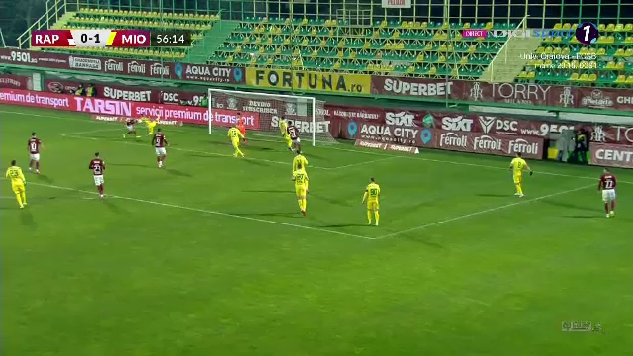 Rapid - CS Mioveni 1-1 | Conduși cu 1-0, giuleștenii au salvat un punct și au urcat pe patru în clasament_6
