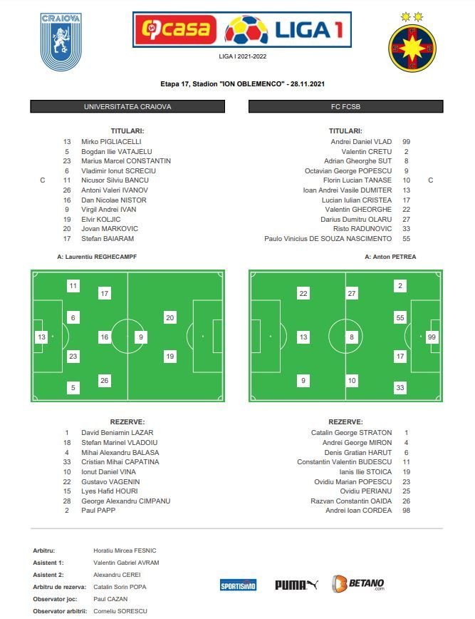Universitatea Craiova - FCSB 2-3 | Luptară și câștigară! :) Cordea a înscris în prelungiri și i-a trimis pe olteni pe locul 4 în clasament_2