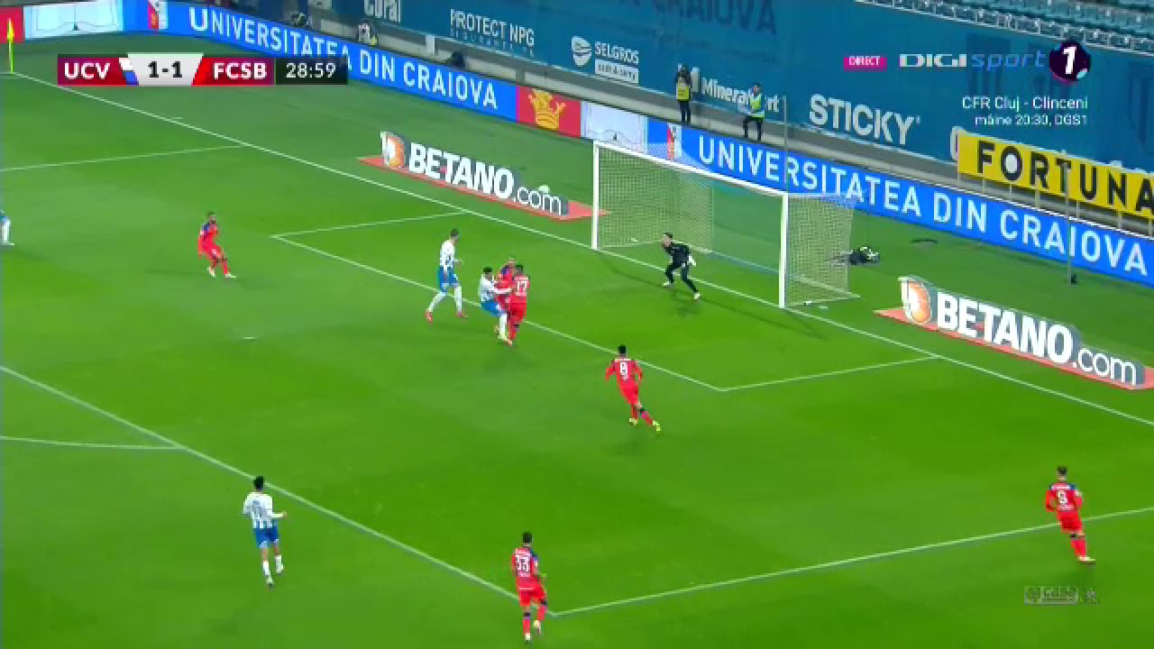 Universitatea Craiova - FCSB 2-3 | Luptară și câștigară! :) Cordea a înscris în prelungiri și i-a trimis pe olteni pe locul 4 în clasament_10