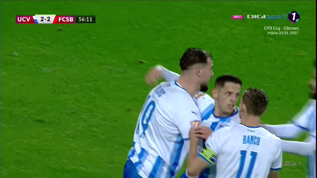Universitatea Craiova - FCSB 2-3 | Luptară și câștigară! :) Cordea a înscris în prelungiri și i-a trimis pe olteni pe locul 4 în clasament_16