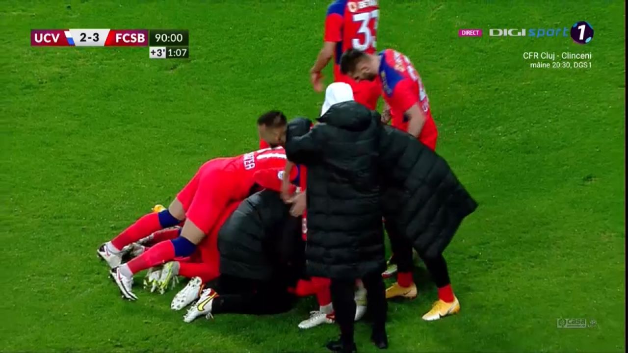 Universitatea Craiova - FCSB 2-3 | Luptară și câștigară! :) Cordea a înscris în prelungiri și i-a trimis pe olteni pe locul 4 în clasament_19
