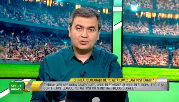 Cum își explică Ionuț Chirilă declarațiile din meciul cu CFR Cluj: ”Nu ne-am făcut de râs”