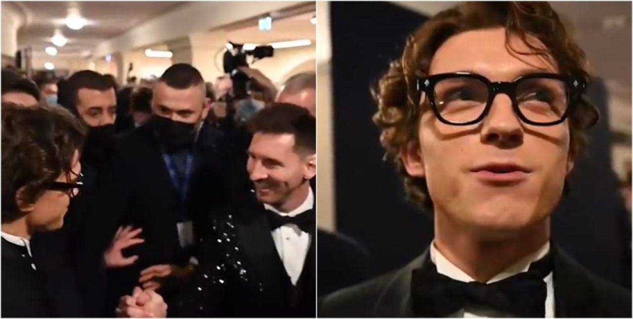 Până și Spider-Man a înghețat când l-a întâlnit pe Messi! Reacție genială a actorului invitat la gala Balonul de Aur_6