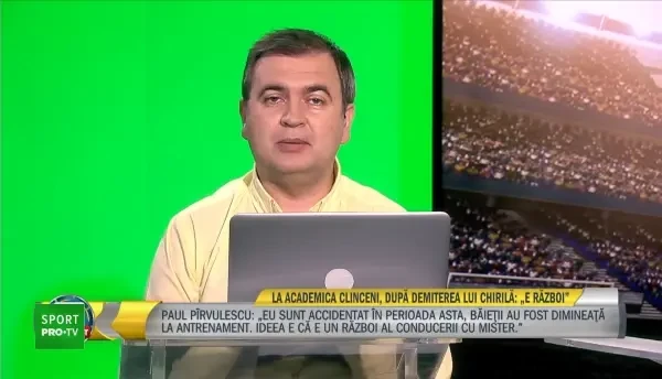 Prima reacție a lui Ionuț Chirilă după demiterea de la Clinceni