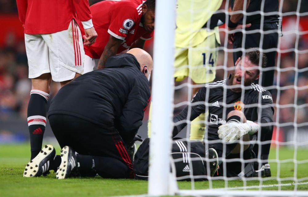 Gol controversat &icirc;n Manchester United - Arsenal! Nimeni nu se aștepta ca arbitrul să valideze reușita