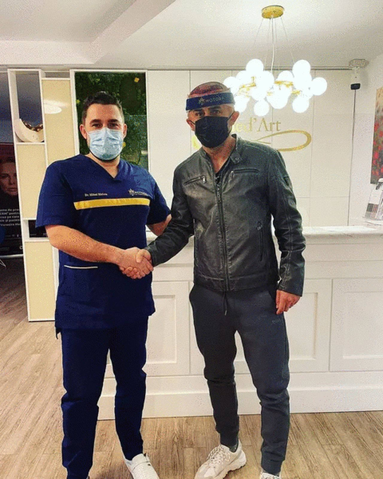 Motivul ireal pentru care Dică s-a afișat cu bască în direct la TV! Cum arată după ce și-a făcut implant de păr_5
