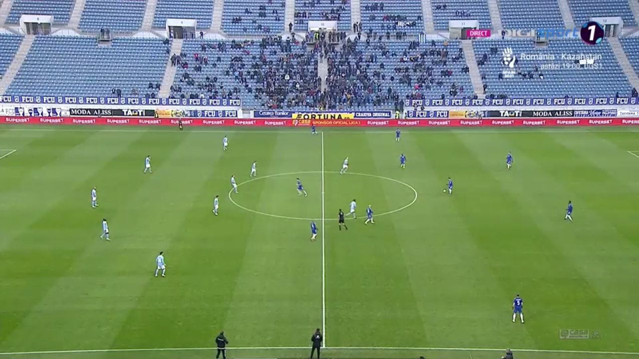 FCU Craiova 1948 - FC Voluntari 0-2 | Tamaș marchează și o duce pe Voluntari pe locul 3 în Liga 1 _2