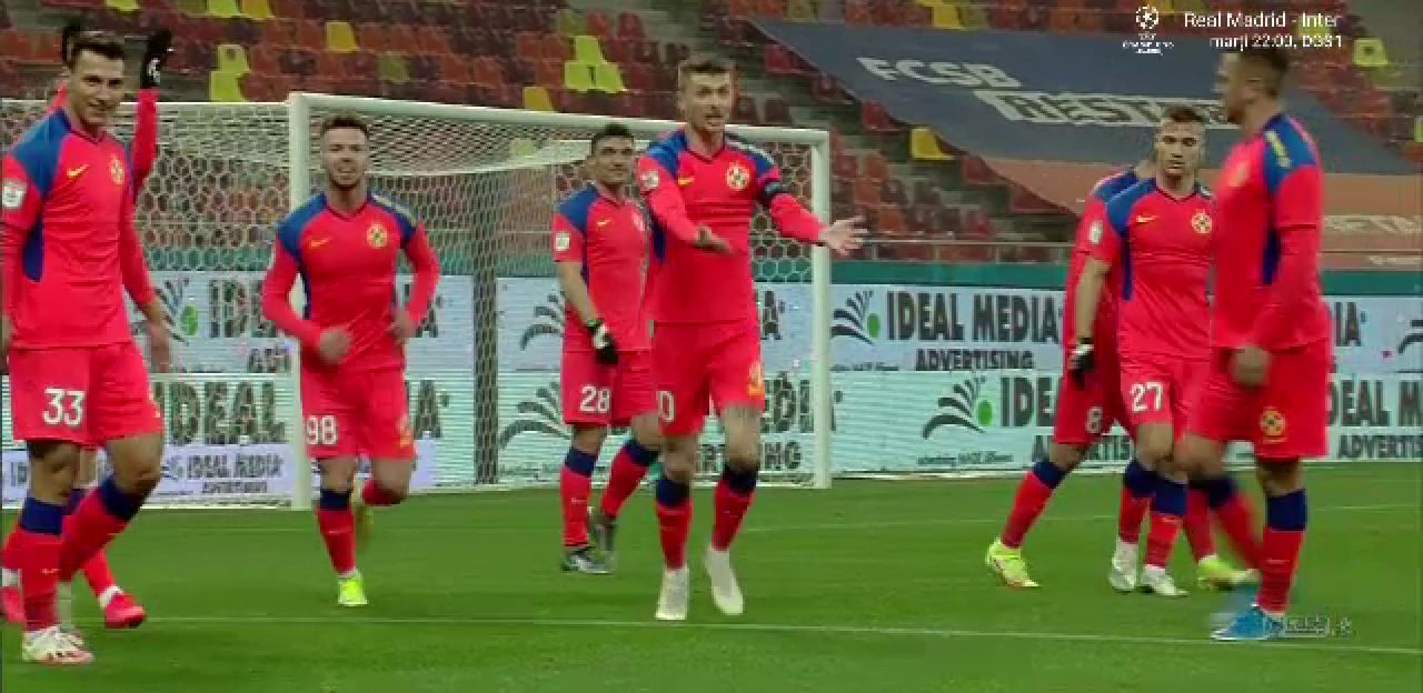 FCSB - UTA Arad 2-1 | Roș-albaștrii câștigă cu ajutorul a două penalty-uri suspecte _10
