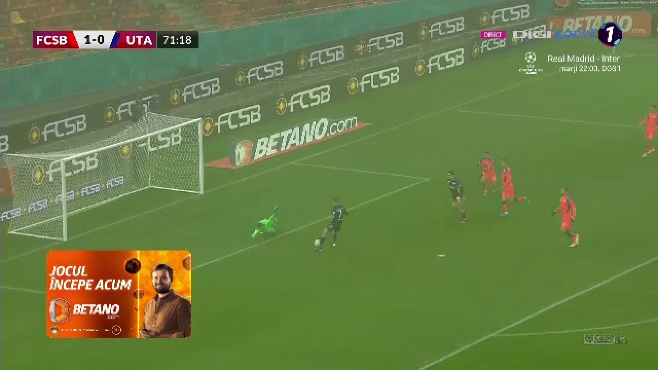 FCSB - UTA Arad 2-1 | Roș-albaștrii câștigă cu ajutorul a două penalty-uri suspecte _17
