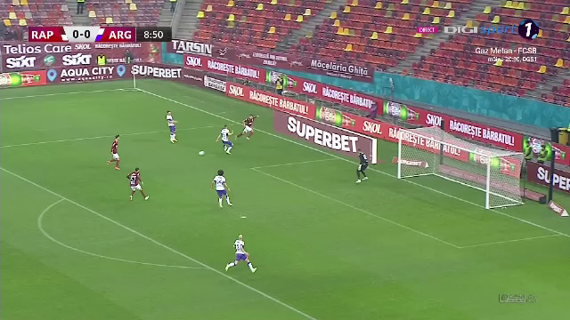 Rapid - FC Argeș 2-0 | Stahl și Albu au rezolvat meciul în primele 12 minute! Giuleștenii, din nou, pe loc de playoff_4