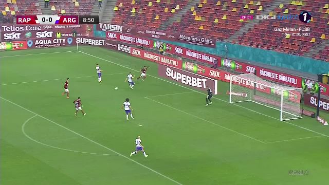 Rapid - FC Argeș 2-0 | Stahl și Albu au rezolvat meciul în primele 12 minute! Giuleștenii, din nou, pe loc de playoff_4