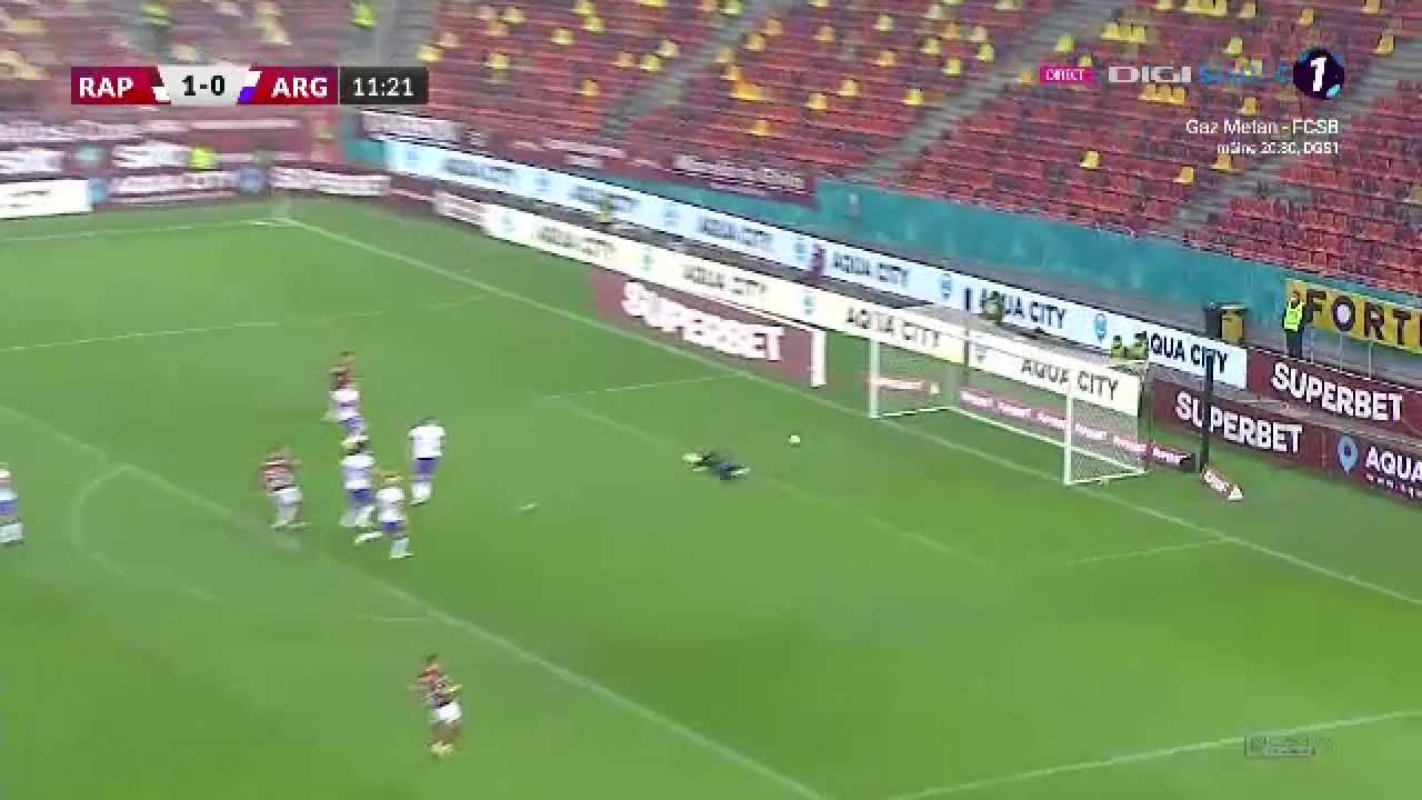 Rapid - FC Argeș 2-0 | Stahl și Albu au rezolvat meciul în primele 12 minute! Giuleștenii, din nou, pe loc de playoff_7