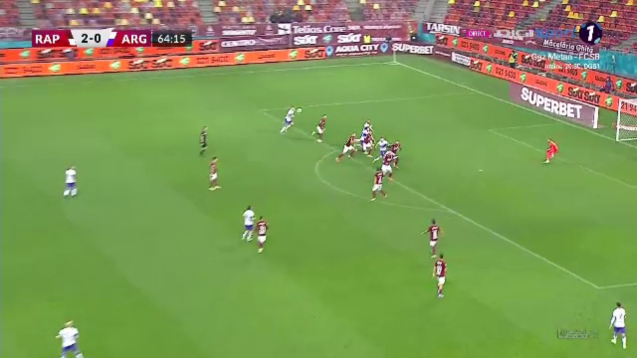 Rapid - FC Argeș 2-0 | Stahl și Albu au rezolvat meciul în primele 12 minute! Giuleștenii, din nou, pe loc de playoff_11