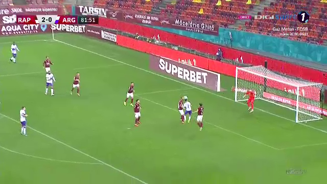 Rapid - FC Argeș 2-0 | Stahl și Albu au rezolvat meciul în primele 12 minute! Giuleștenii, din nou, pe loc de playoff_13