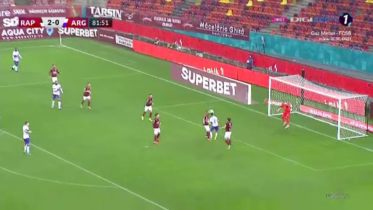 Rapid - FC Argeș 2-0 | Stahl și Albu au rezolvat meciul în primele 12 minute! Giuleștenii, din nou, pe loc de playoff_13